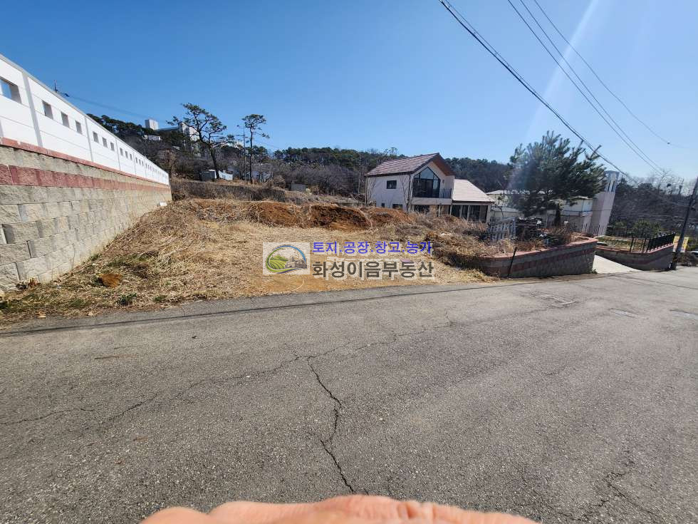 경기 화성만세구 우정읍 조암리 조암리 전원주택부지 218평 매매 매물번호 10038 사진 2