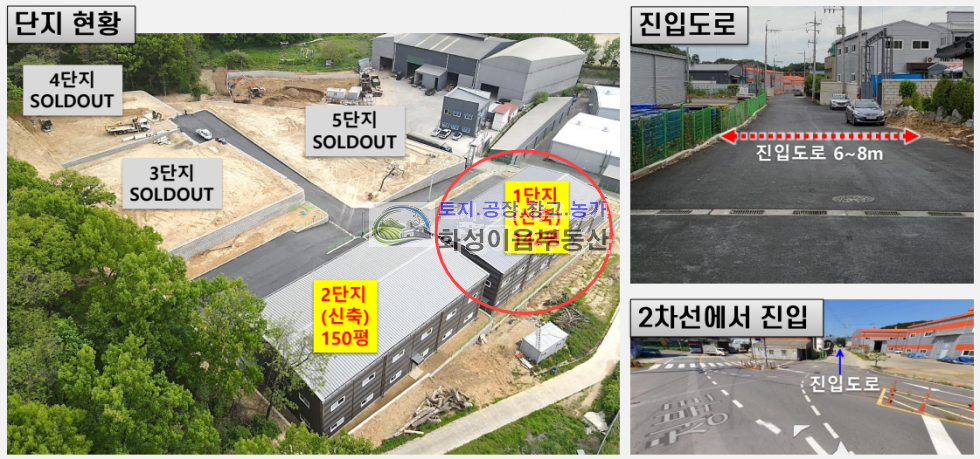 경기 평택시 청북읍 현곡리 신축공장 142평, 청북 현곡산업단지 인근 매매 매물번호 10030 사진 3